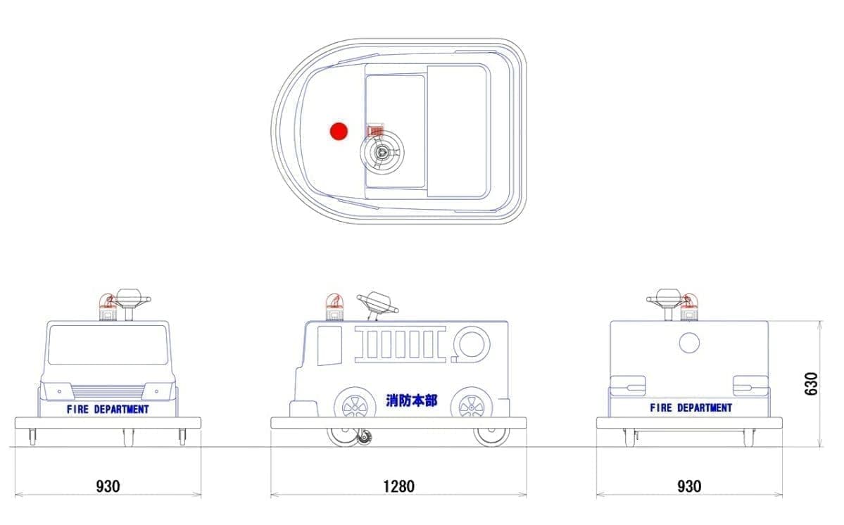 三面図２