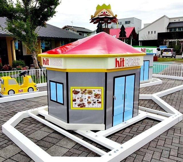 バーガーショップ装飾